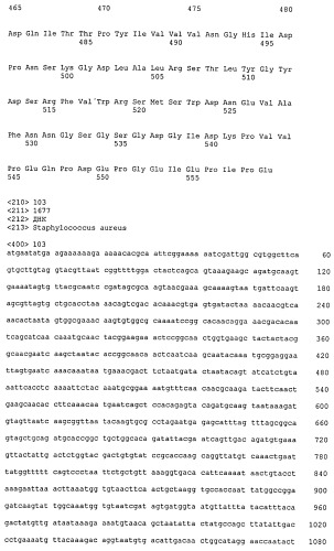 Иммуногенные композиции антигенов staphylococcus aureus (патент 2536981)