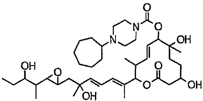 Макроциклические соединения, лекарственное средство на их основе и их применение (патент 2347784)