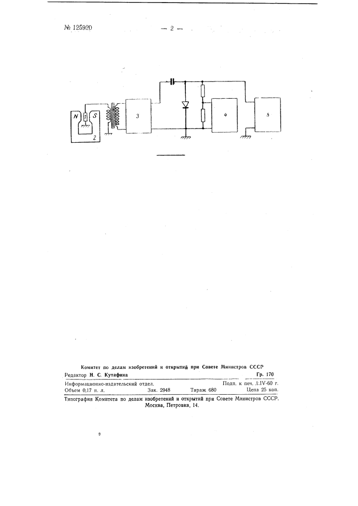 Инфракрасный спектрограф (патент 125920)