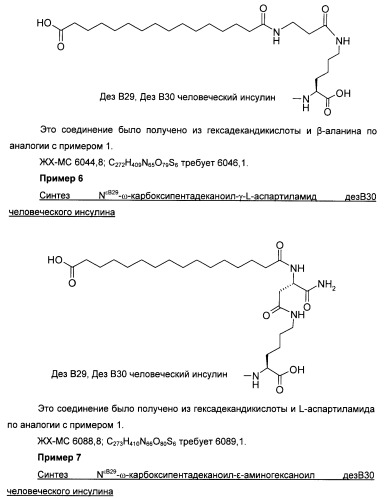 Производное инсулина (патент 2451029)