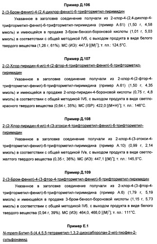 Производные пиридина и пиримидина в качестве антагонистов mglur2 (патент 2451673)