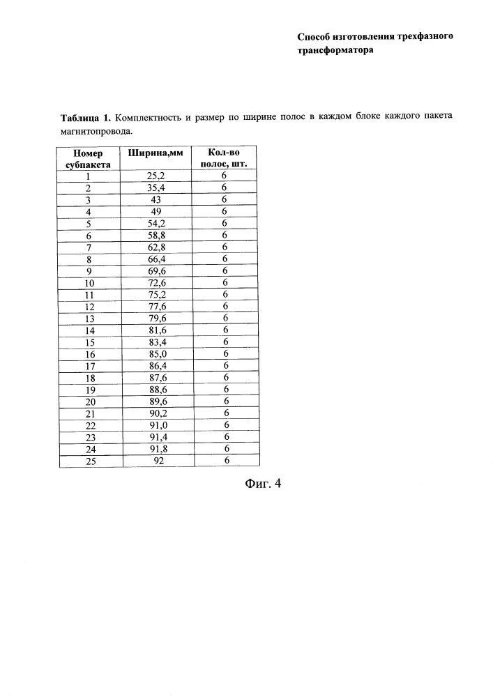 Способ изготовления трехфазного трансформатора (патент 2633960)