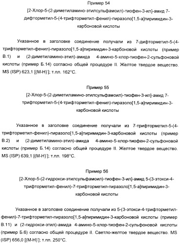 Производные пиразол-пиримидина в качестве антагонистов mglur2 (патент 2402553)