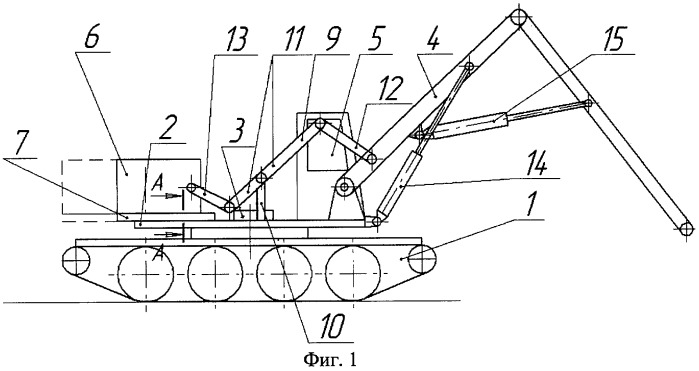Машина манипуляторная (патент 2420952)