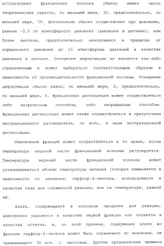 Газ для плазменной реакции, способ его получения, способ изготовления электрической или электронной детали, способ получения тонкой фторуглеродной пленки и способ озоления (патент 2310948)