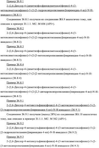 2-(2,6-дихлорфенил)диарилимидазолы, способ их получения (варианты), промежуточные продукты и фармацевтическая композиция (патент 2320645)