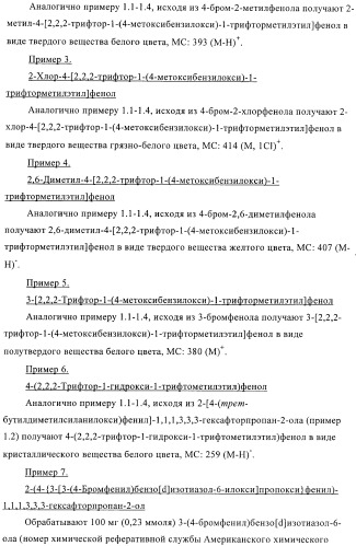 Гексафторизопропанол-замещенные производные простых эфиров (патент 2383524)