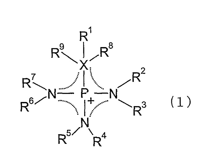 Ионная жидкость, содержащая ион фосфония, и способ ее получения (патент 2374257)
