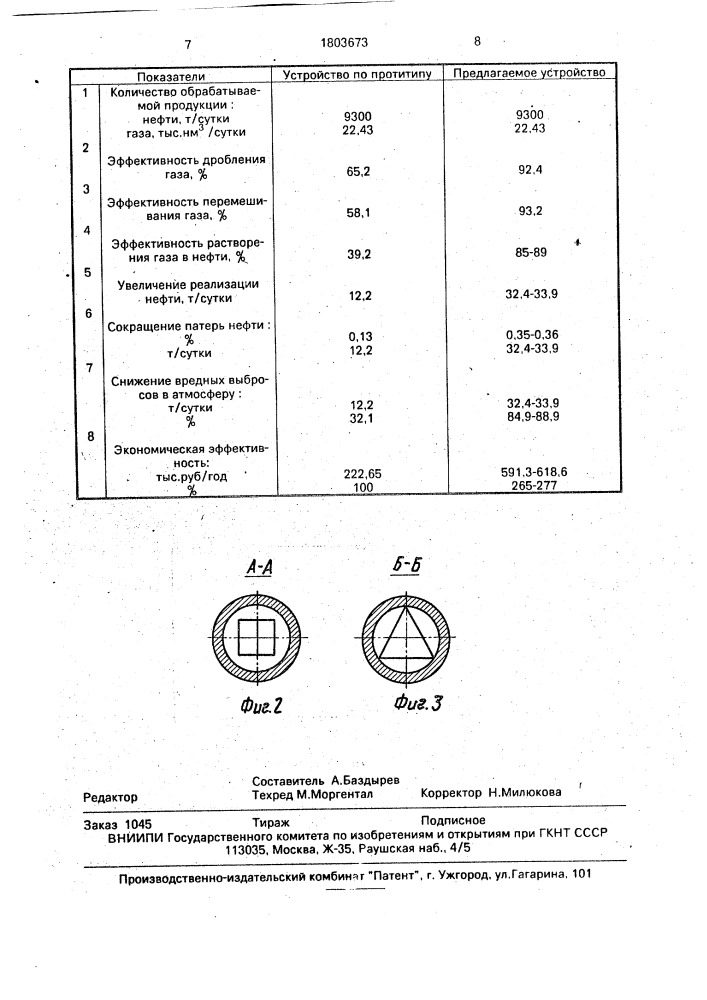 Диспергатор (патент 1803673)