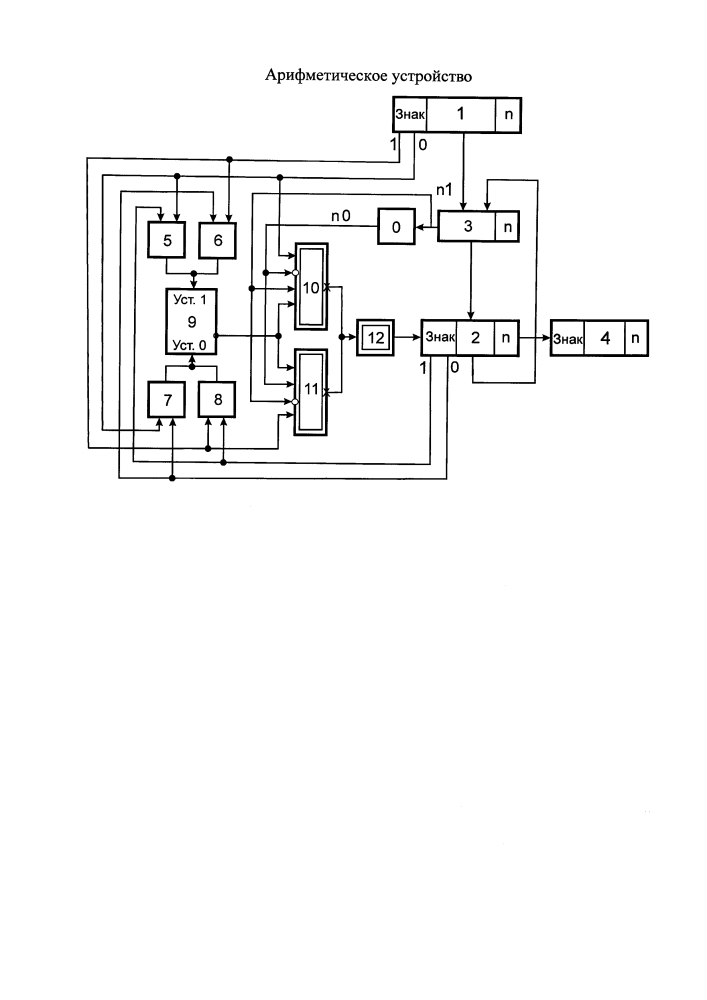 Арифметическое устройство (патент 2632411)
