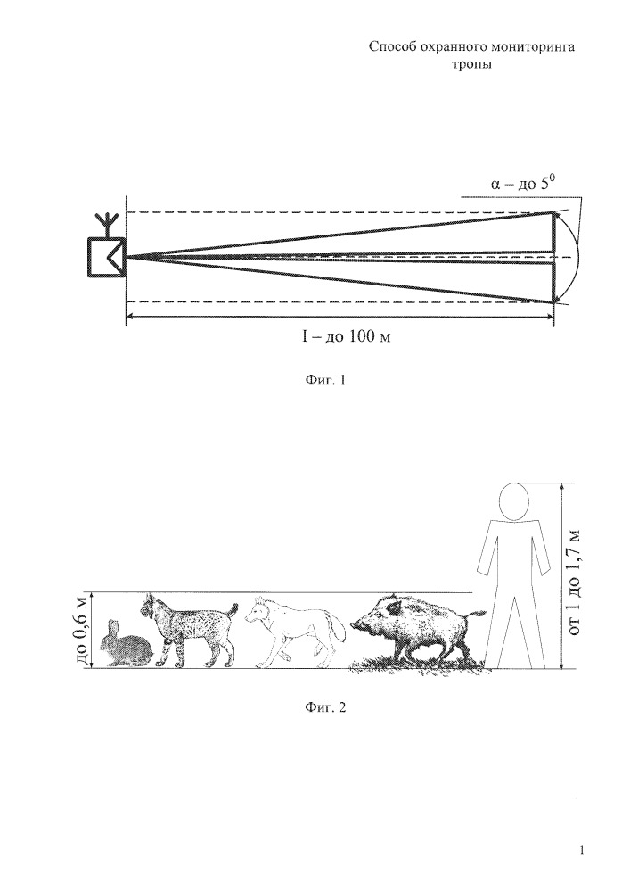 Способ охранного мониторинга тропы (патент 2656837)