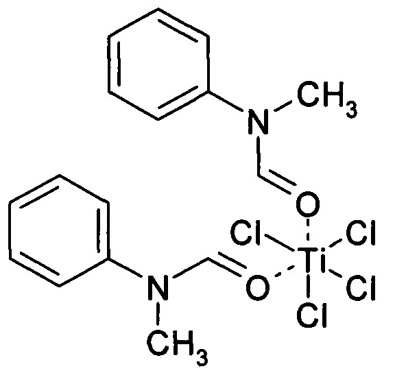 Комплекс тетрахлорида титана с n-метилформанилидом и способ его получения (патент 2646224)