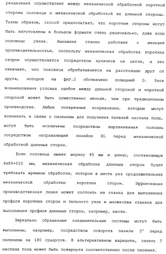 Настил пола и прямоугольная половица для его получения (патент 2315157)