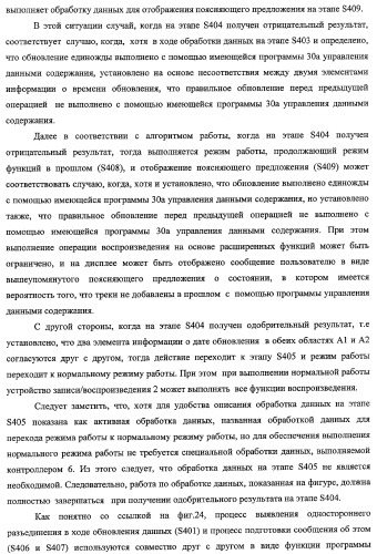 Устройство записи/воспроизведения и относящийся к нему способ управления отображаемыми на дисплее данными (патент 2347285)
