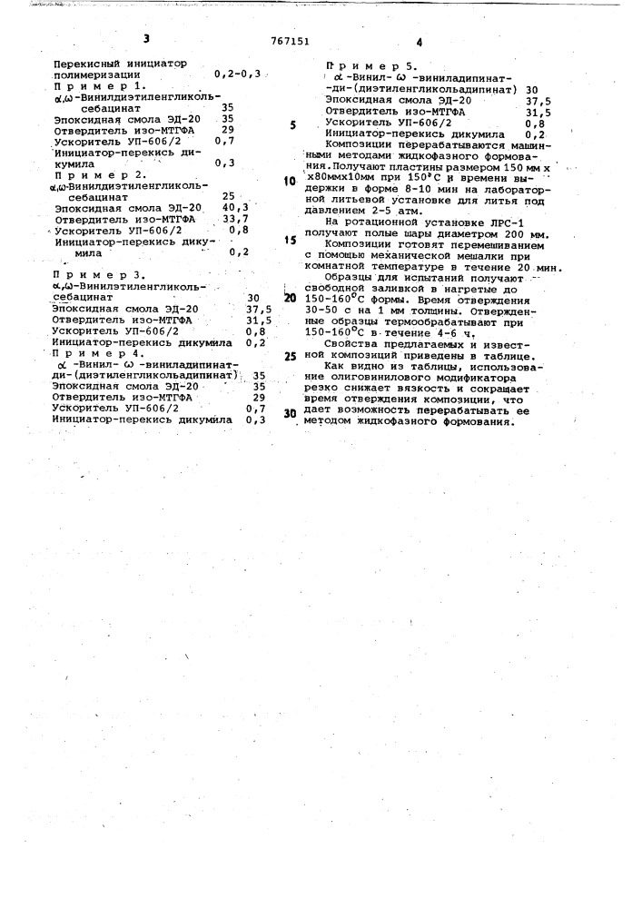 Полимерная композиция (патент 767151)