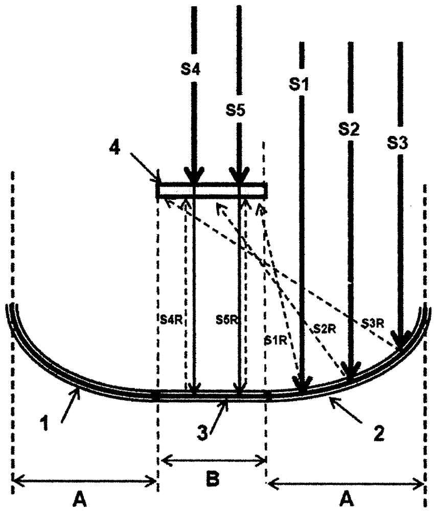 Солнечный фотоэлектрический модуль со стационарным концентратором (варианты) (патент 2617041)