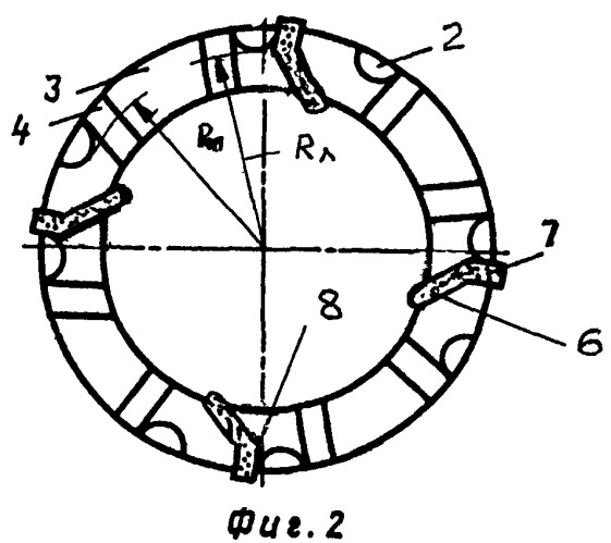 Коронка для бурения дробью (патент 2418937)