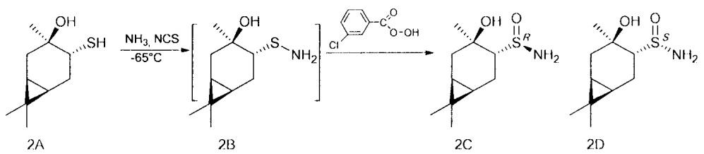 Хиральные монотерпеновые сульфинамиды (патент 2646959)