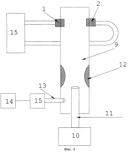 Устройство для определения концентрации дисперсных частиц в нестационарном двухфазном потоке огнетушащего вещества и устройство для тарировки датчиков определения дисперсных частиц в нестационарном двухфазном потоке (патент 2249812)