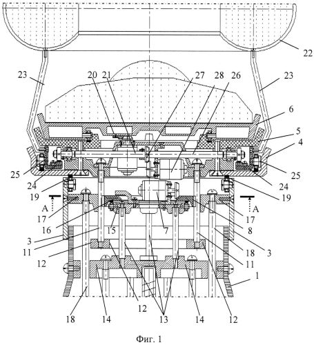 Функциональная структура возвратно-поступательного разворота медицинского стола с тороидальной хирургической робототехнической системой (вариант русской логики - версия 3) (патент 2563188)