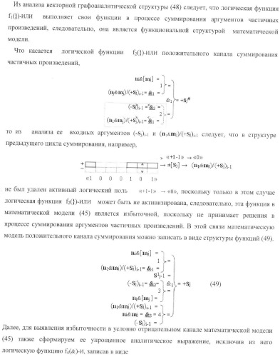 Функциональная структура параллельного позиционно-знакового сумматора f(+/-) для комбинационного умножителя, в котором выходные аргументы частичных произведений представлены в формате двоичной системы счисления f(2n) (варианты) (патент 2380740)