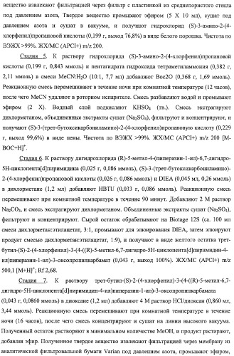 Циклопента(d)пиримидины в качестве ингибиторов протеинкиназ акт (патент 2481336)