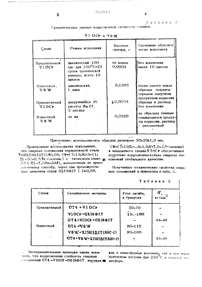 Способ сварки плавлением встык титана и его сплавов с нержавеющими и жаропрочными сталями и сплавами (патент 522012)