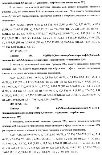7-членные циклические соединения, способы их получения и их фармацевтическое применение (патент 2466994)