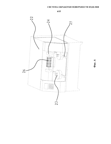 Система обработки поверхности изделия (патент 2590040)