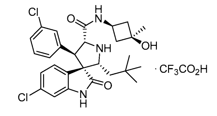 Спирооксиндольные антагонисты mdm2 (патент 2553269)