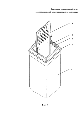 Контрольно-измерительный пункт электрохимической защиты подземного сооружения (патент 2580418)