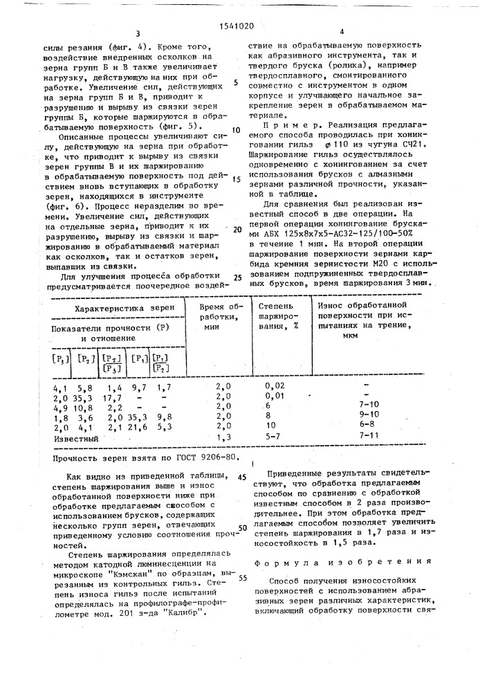 Способ получения износостойких поверхностей (патент 1541020)