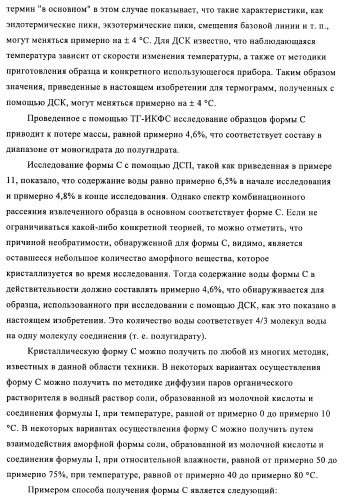 Кристаллические и другие формы солей, образованных из молочной кислоты и 4-амино-5-фтор-3-[6-(4-метилпиперазин-1-ил)-1н-бензимидазол-2-ил]-1н-хинолин-2-она (патент 2425041)