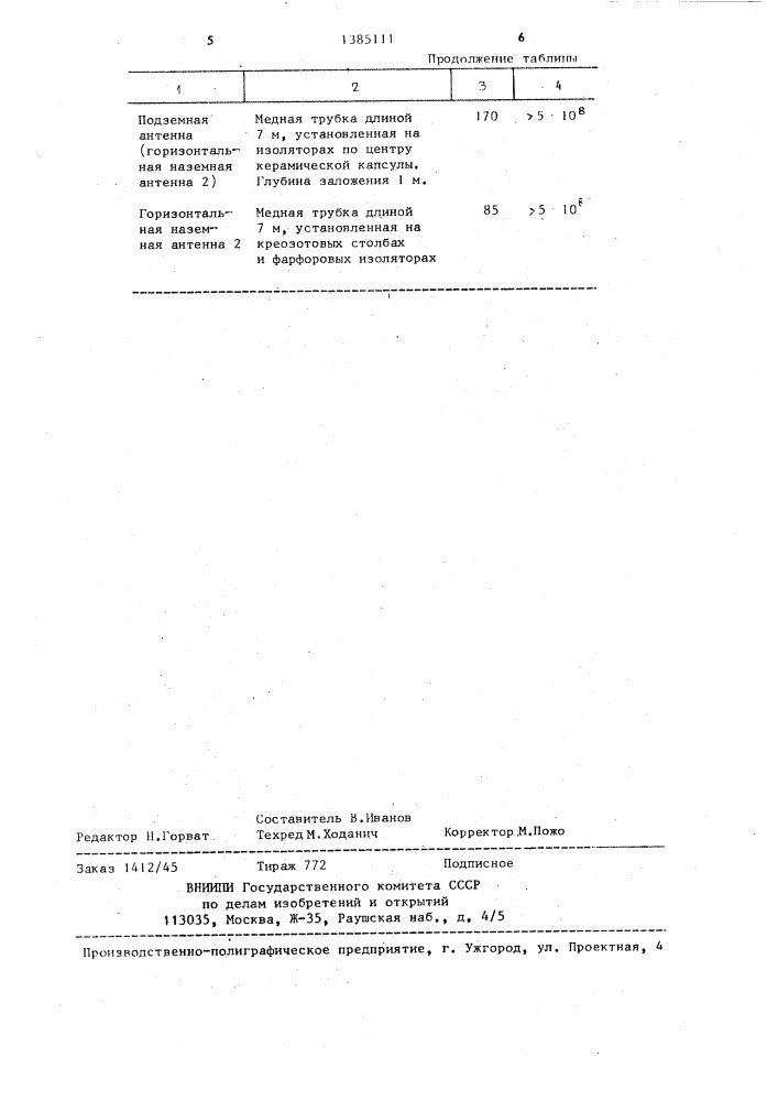 Устройство для измерения дальности до молниевых разрядов (патент 1385111)