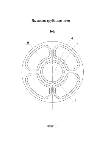 Дымовая труба для печи (патент 2586642)