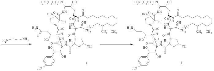 Способ очистки азациклогексапептида или его соли (патент 2528635)