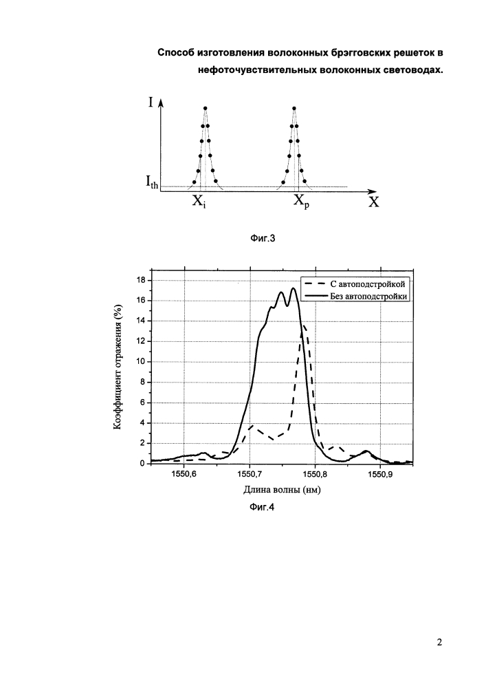 Способ изготовления волоконных брэгговских решеток в нефоточувствительных волоконных световодах (патент 2610904)