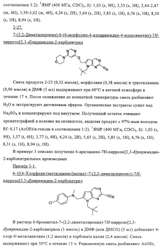 Пирролопиримидины, обладающие свойствами ингибитора катепсина к, и способ их получения (варианты) (патент 2331644)