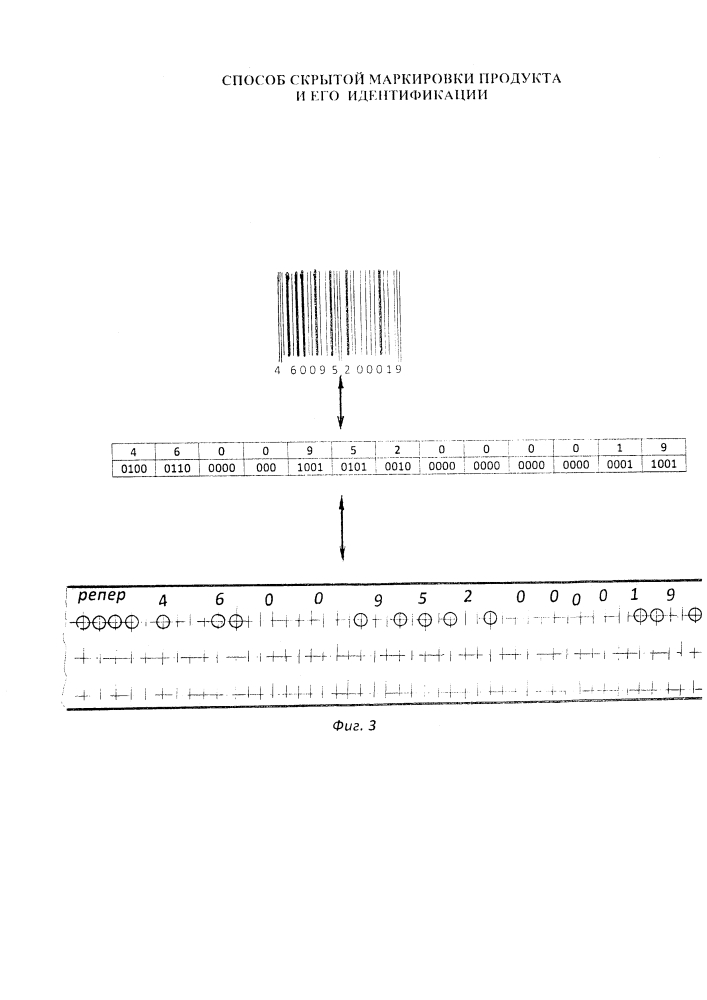 Способ скрытой маркировки продукта и его идентификации (патент 2621969)