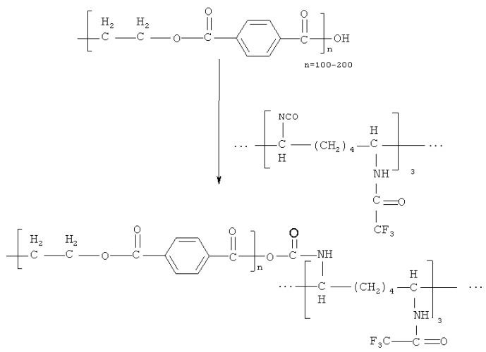 Способ модификации поверхности гранулята полиэтилентерефталата (патент 2494122)