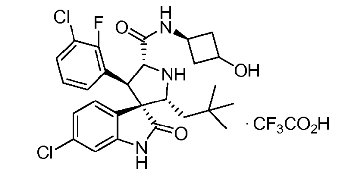 Спирооксиндольные антагонисты mdm2 (патент 2553269)