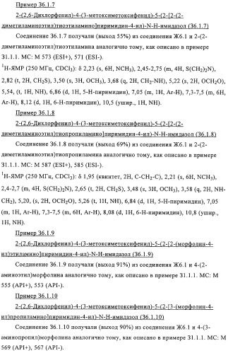 2-(2,6-дихлорфенил)диарилимидазолы, способ их получения (варианты), промежуточные продукты и фармацевтическая композиция (патент 2320645)