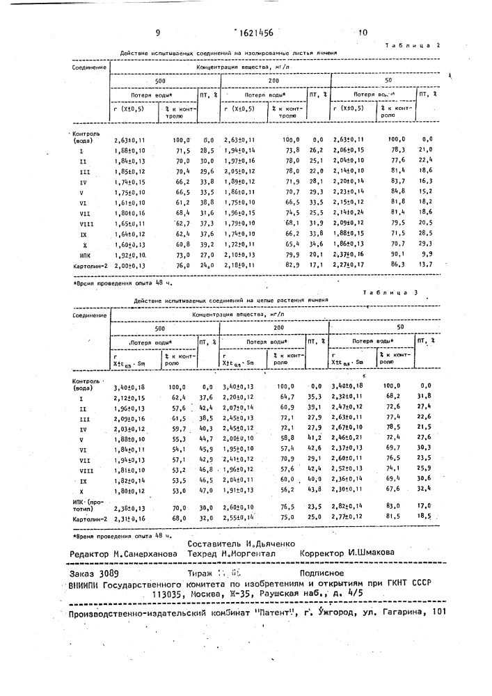 Соли 3-метил-(5-фур-2)-ил-2,4-пентадиеновых кислот, обладающие антитранспирантной активностью (патент 1621456)
