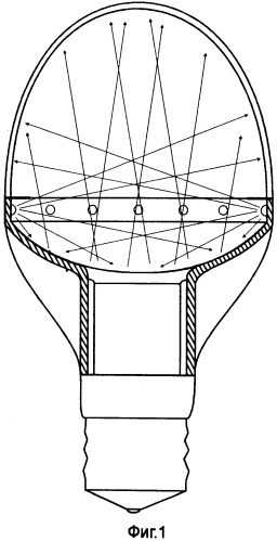 Светодиодная лампа (патент 2530426)