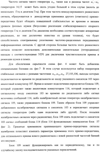 Система связи миллиметрового и субмиллиметрового диапазона волн (варианты) и приемо-передатчик для системы связи миллиметрового и субмиллиметрового диапазона волн и способ связи в субмиллиметровом диапазоне волн (патент 2320091)