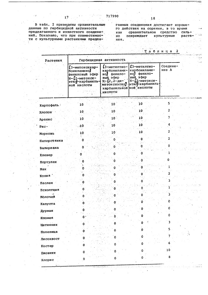 Гербицидное средство (патент 717990)