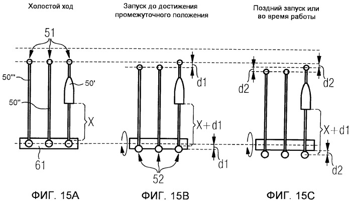 Регулировочное устройство направляющих лопаток осевого компрессора, система поворотных направляющих лопаток осевого компрессора и способ регулирования направляющих лопаток осевого компрессора (патент 2509897)