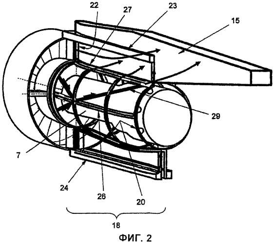 Гондола для двухконтурного турбореактивного двигателя (патент 2440280)