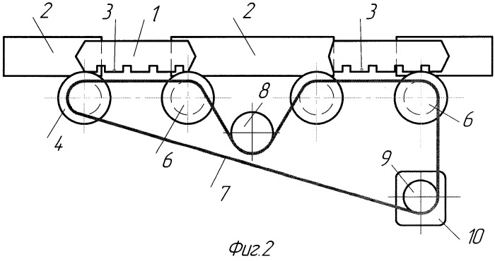 Устройство для прокладывания уточной нити на лентоткацком станке (патент 2419694)