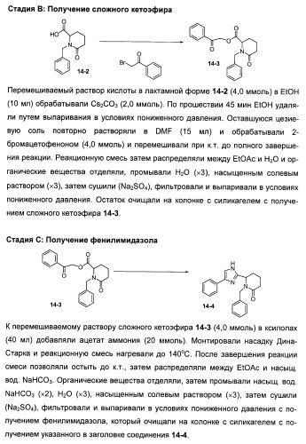 N-(1-(1-бензил-4-фенил-1н-имидазол-2-ил)-2,2-диметилпропил)бензамидные производные и родственные соединения в качестве ингибиторов кинезинового белка веретена (ksp) для лечения рака (патент 2427572)